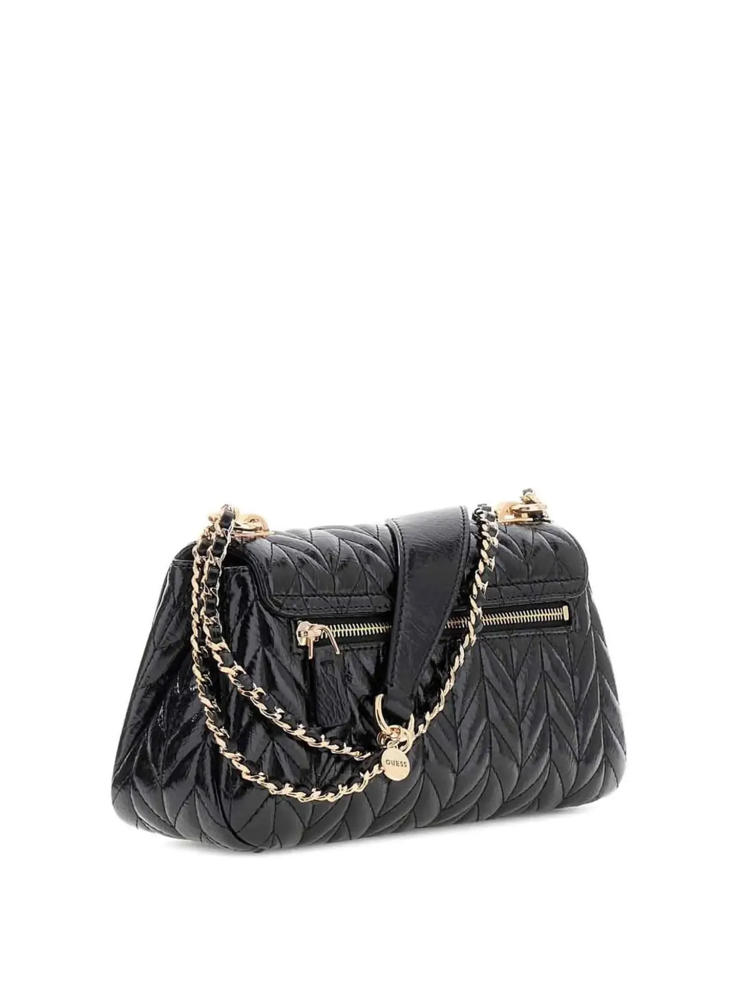 TRACOLLA DONNA - GUESS NERO - HWTQ97 20210