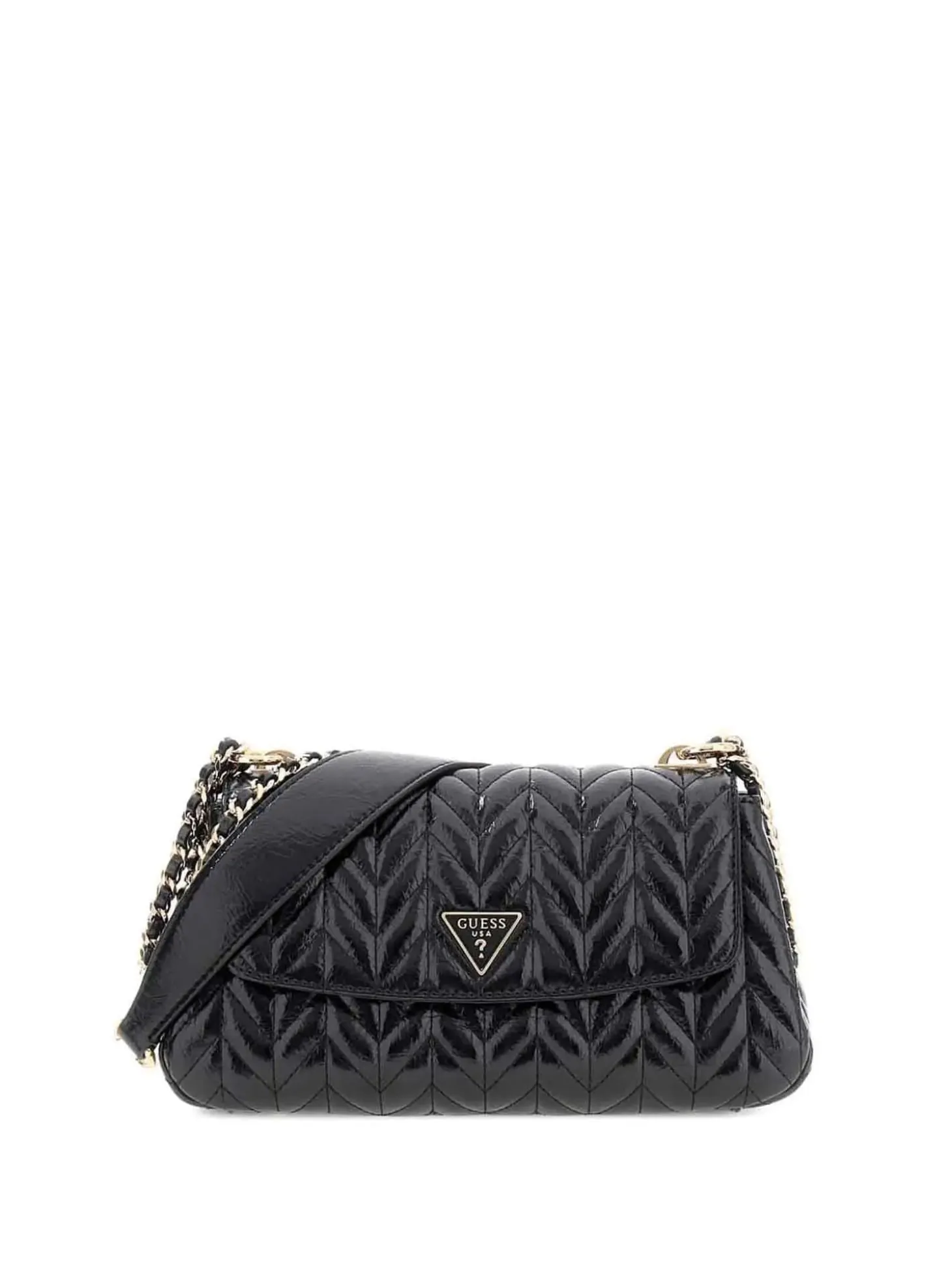 TRACOLLA DONNA - GUESS NERO - HWTQ97 20210