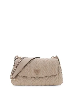 TRACOLLA DONNA - GUESS TAUPE - HWTQ97 20210