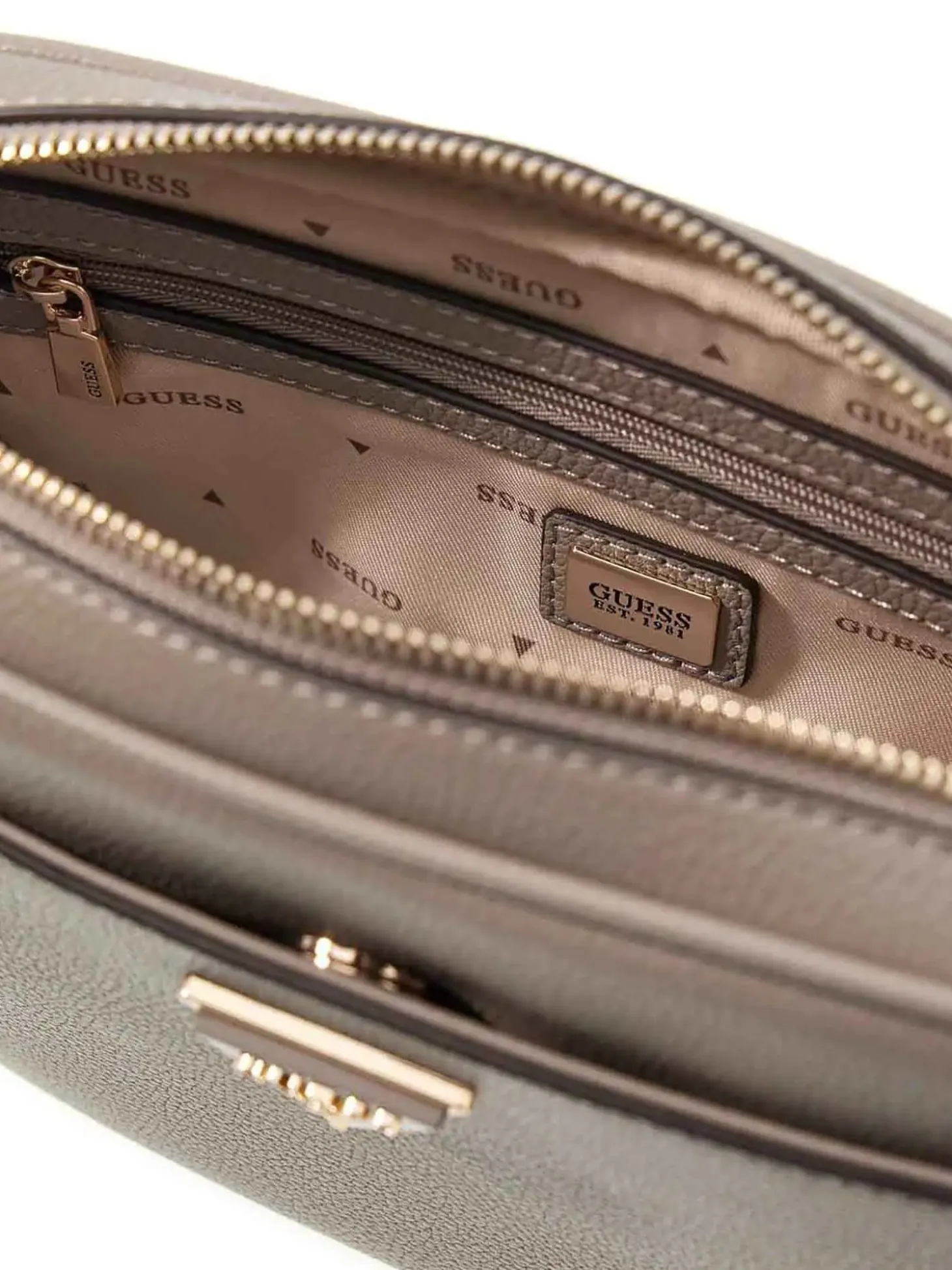 TRACOLLA DONNA - GUESS TAUPE - HWBG69 74140