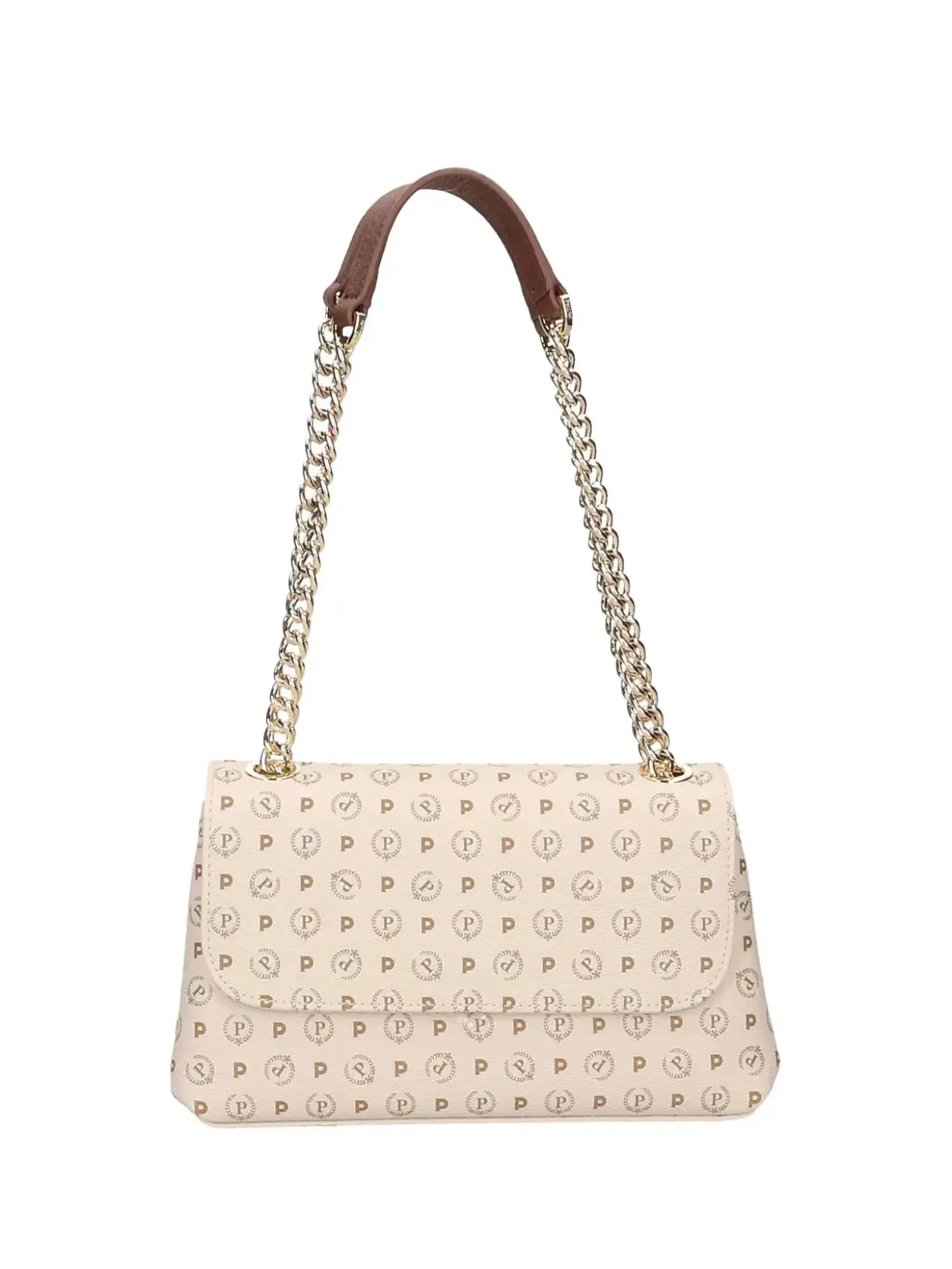 TRACOLLA DONNA - POLLINI AVORIO-MARRONE - TE8474PP0EQ11