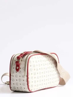 TRACOLLA DONNA - POLLINI AVORIO-ROSSO - TE8467PP0DQ11