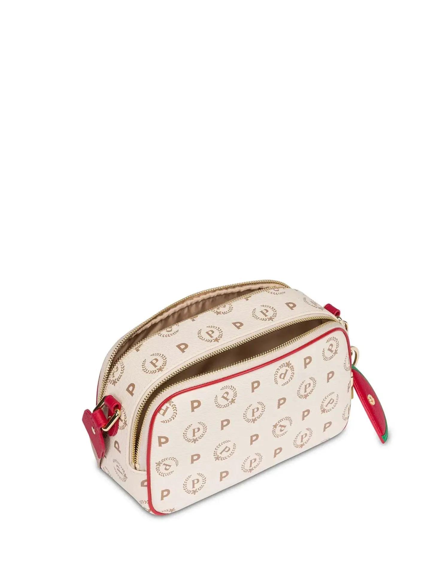 TRACOLLA DONNA - POLLINI AVORIO-ROSSO - TE8467PP0DQ1Y