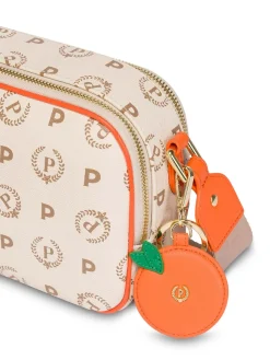 TRACOLLA DONNA - POLLINI AVORIO-ARANCIO - TE8467PP0DQ1Y