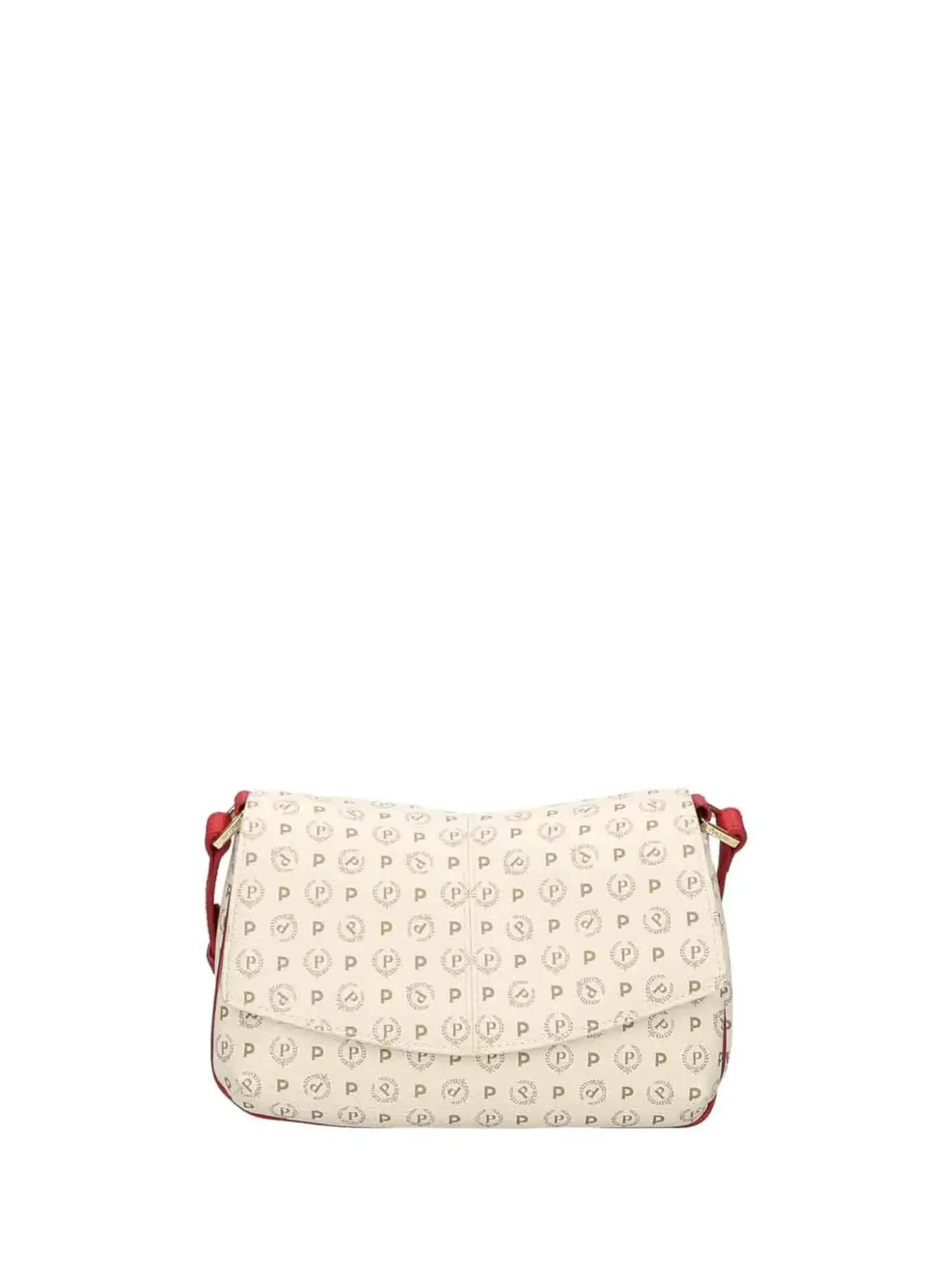 TRACOLLA DONNA - POLLINI AVORIO-ROSSO - TE8550PP0OQ11