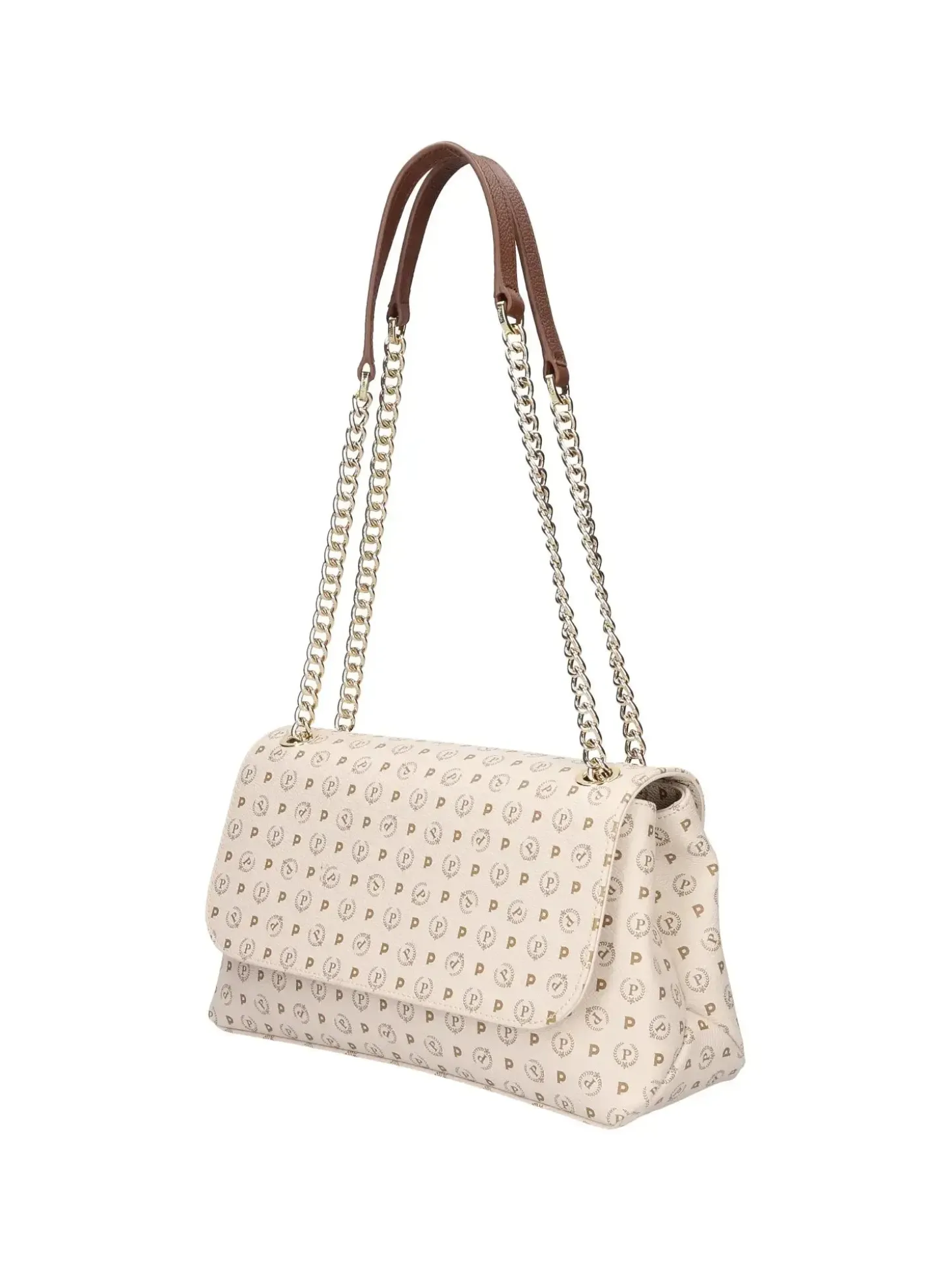 TRACOLLA DONNA - POLLINI AVORIO-MARRONE - TE8473PP0EQ11
