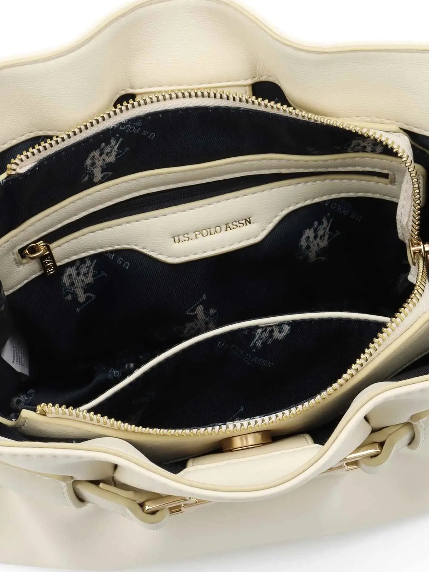 TRACOLLA DONNA - US POLO ASSN. AVORIO - BEUJ09041WVP