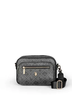 TRACOLLA DONNA - US POLO ASSN. NERO - BIUN26373WVP