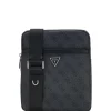 TRACOLLA UOMO - GUESS NERO - HMEVZL P2223