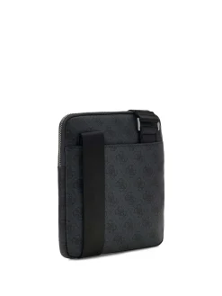 TRACOLLA UOMO - GUESS NERO - HMEVZL P2223
