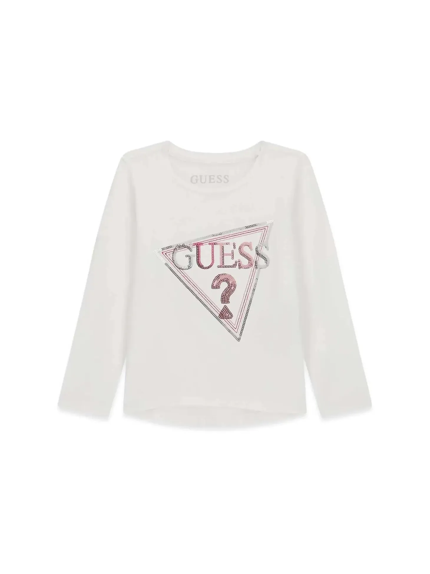 T-SHIRT BAMBINA - GUESS KIDS BIANCO - K6YI08 K3673