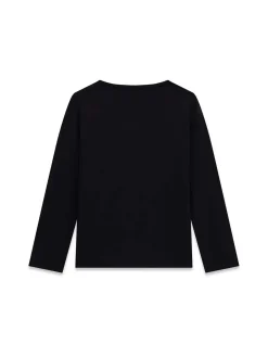 T-SHIRT BAMBINA - GUESS KIDS NERO - K6YI24 K3732