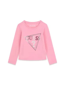 T-SHIRT BAMBINA - GUESS KIDS ROSA - K6YI08 K3673