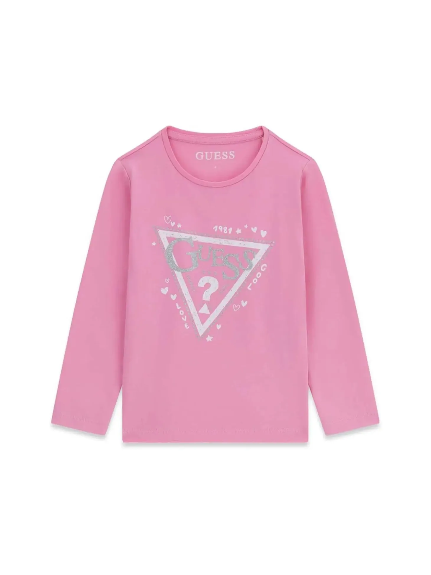 T-SHIRT BAMBINA - GUESS KIDS ROSA - K6YI02 K3663