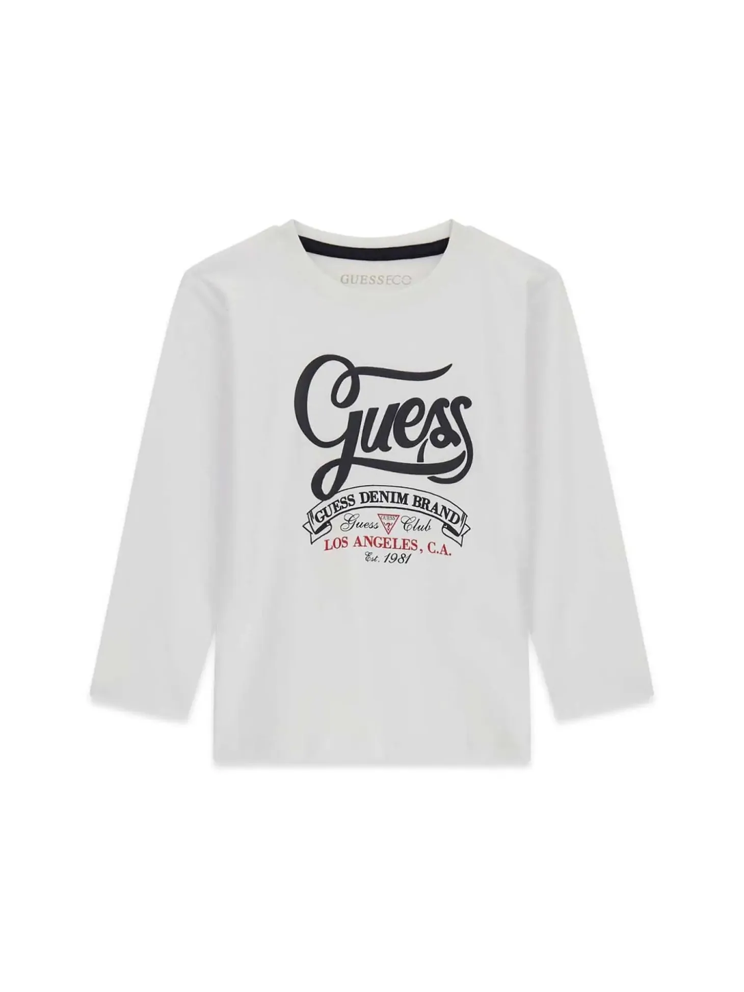 T-SHIRT BAMBINO - GUESS KIDS BIANCO - N6BI02 K5851