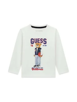 T-SHIRT BAMBINO - GUESS KIDS BIANCO - N6YI06 K3794