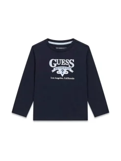 T-SHIRT BAMBINO - GUESS KIDS BLU - N6YI12 K3800
