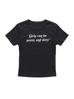 T-SHIRT DONNA - DENNY ROSE NERO - 611DD64017