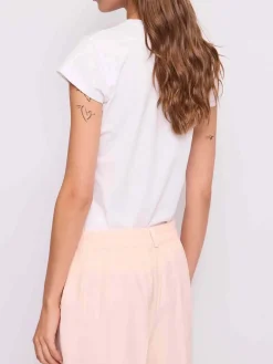 T-SHIRT DONNA - GAUDI JEANS BIANCO - 611BD64059