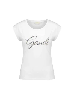 T-SHIRT DONNA - GAUDI JEANS BIANCO - 611BD64039