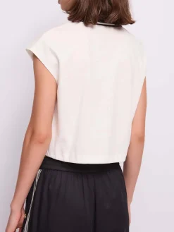 T-SHIRT DONNA - GAUDI JEANS BIANCO - 611BD64021