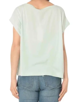 T-SHIRT DONNA - GAUDI JEANS VERDE - 611BD64034