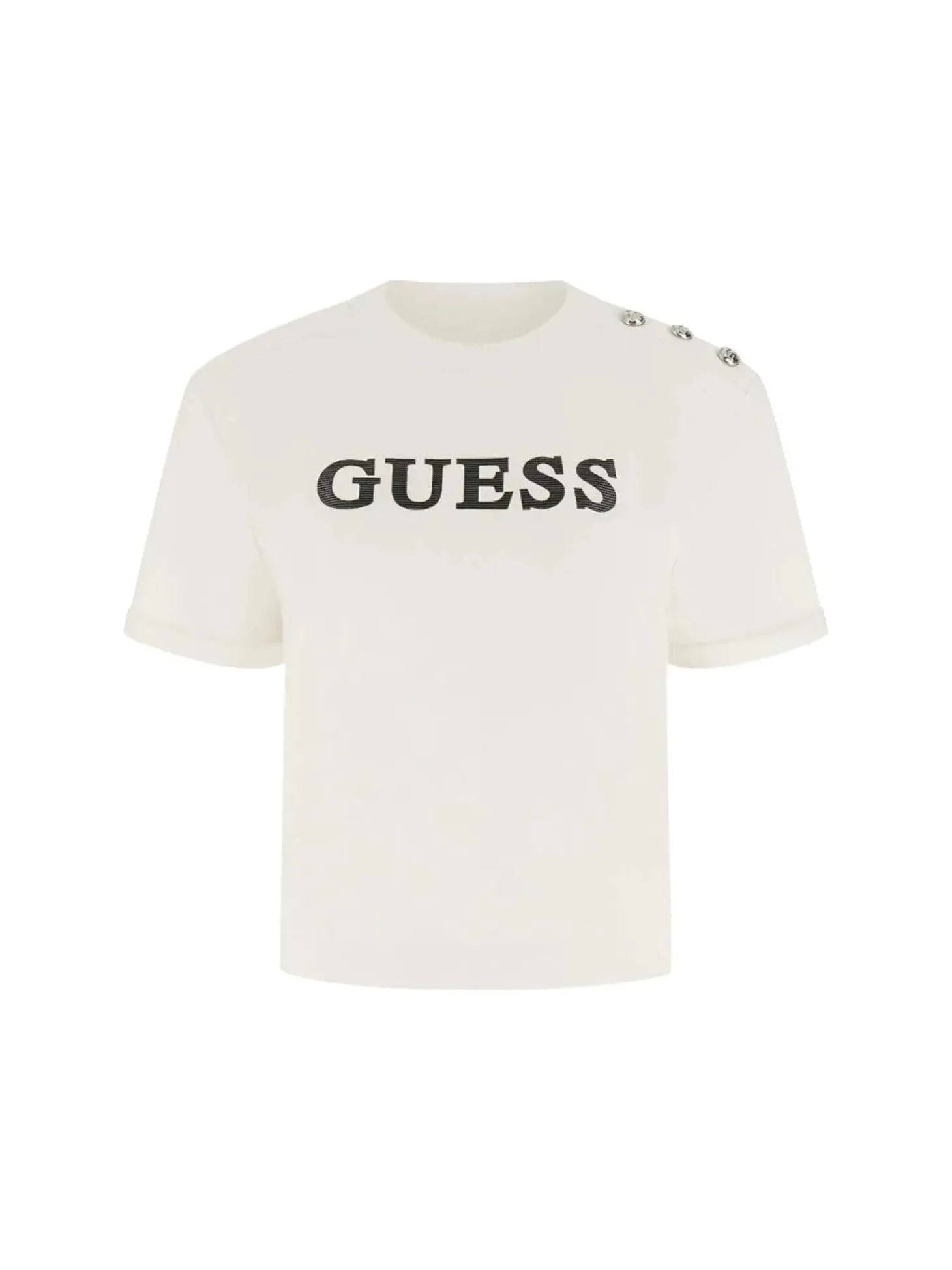 T-SHIRT DONNA - GUESS APPAREL BIANCO - W6GI06 K3018