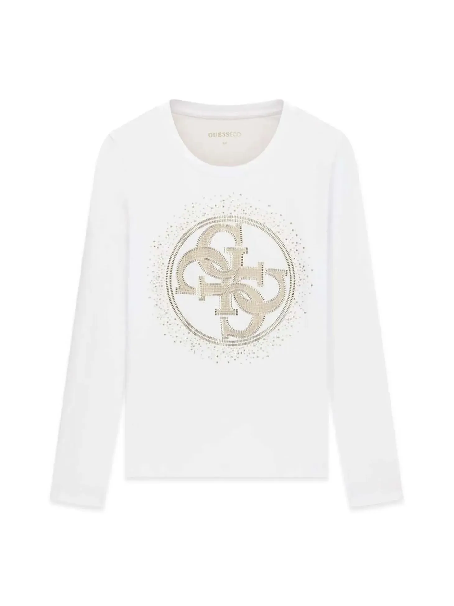 T-SHIRT DONNA - GUESS APPAREL BIANCO - W6BI58 K7388