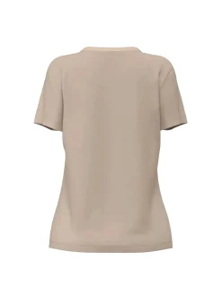 T-SHIRT DONNA - GUESS ATHLEISURE BEIGE - V2YI07 K8HM0