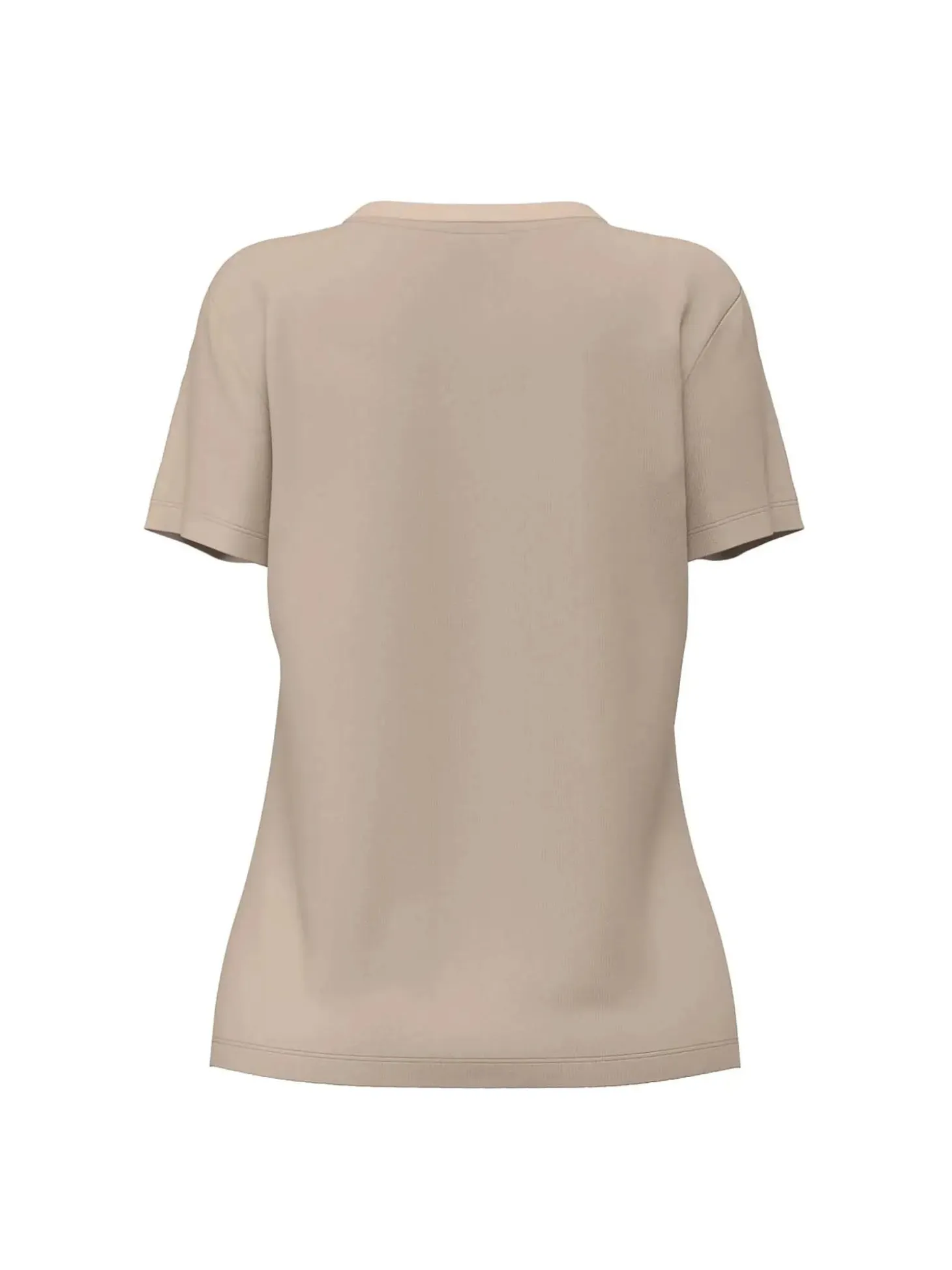 T-SHIRT DONNA - GUESS ATHLEISURE BEIGE - V2YI07 K8HM0