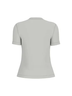 T-SHIRT DONNA - GUESS ATHLEISURE GRIGIO - V6GI01 K2962