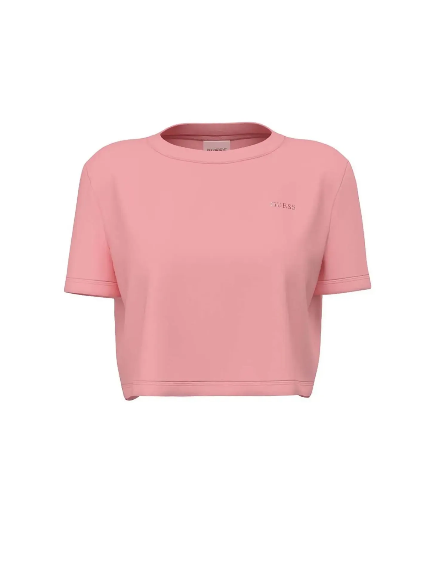 T-SHIRT DONNA - GUESS ATHLEISURE ROSA - V6GI17 K2984
