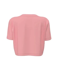 T-SHIRT DONNA - GUESS ATHLEISURE ROSA - V6GI17 K2984