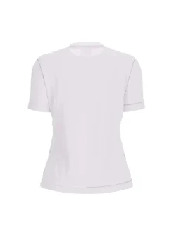 T-SHIRT DONNA - GUESS ATHLEISURE BIANCO - V6GI15 K2982