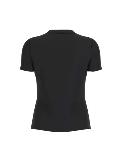 T-SHIRT DONNA - GUESS ATHLEISURE NERO - V6GI06 K2967