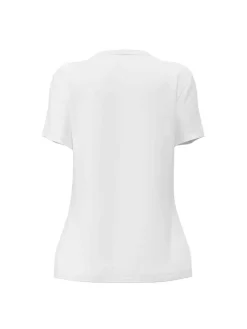 T-SHIRT DONNA - GUESS ATHLEISURE BIANCO - V6YI08 K4689