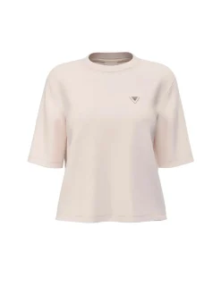 T-SHIRT DONNA - GUESS ATHLEISURE BIANCO - V4BI21 I3Z14