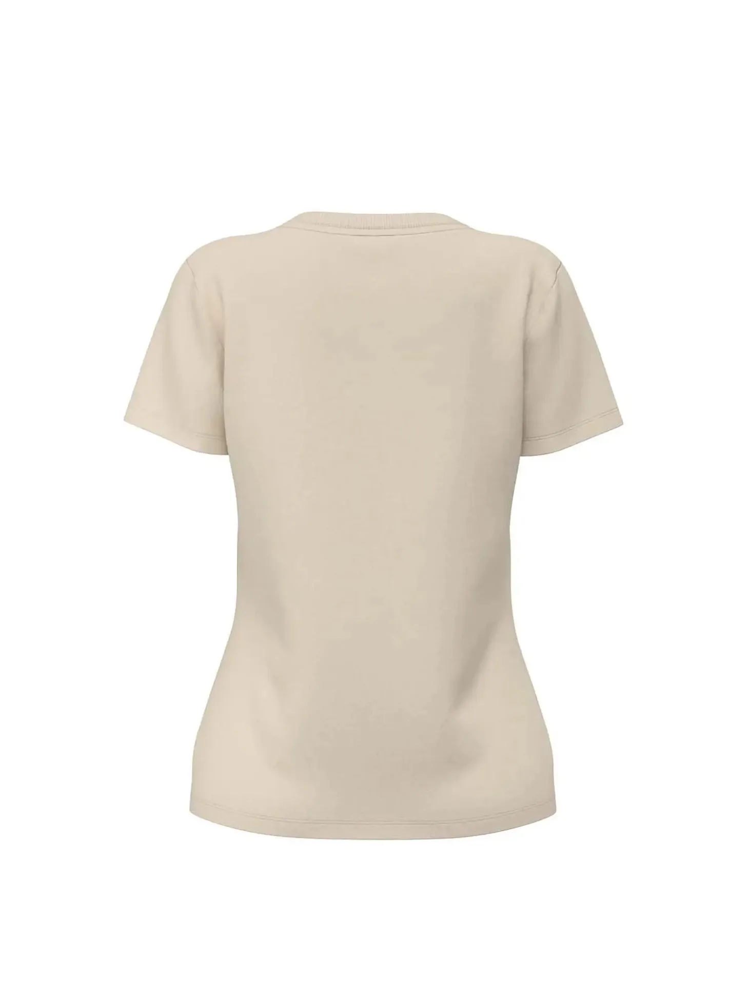 T-SHIRT DONNA - GUESS ATHLEISURE CREMA - V3BI11 J1314