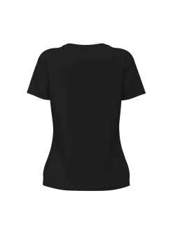 T-SHIRT DONNA - GUESS ATHLEISURE NERO - V4YI09 J1314