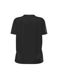 T-SHIRT DONNA - GUESS ATHLEISURE NERO - V6YI17 K4319