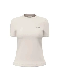 T-SHIRT DONNA - GUESS ATHLEISURE BIANCO - V6RI07 J1314