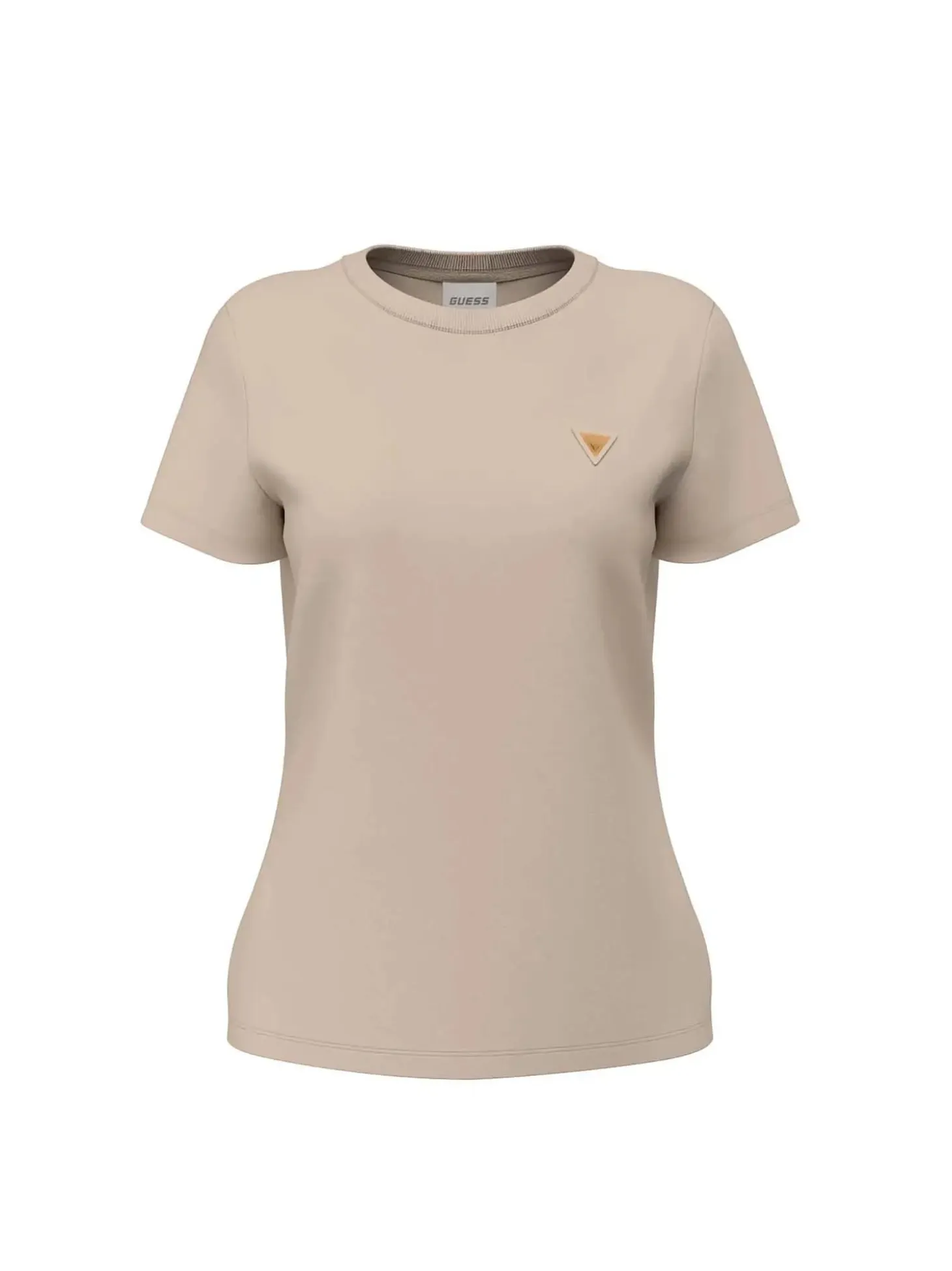 T-SHIRT DONNA - GUESS ATHLEISURE TAUPE - V4YI09 J1314
