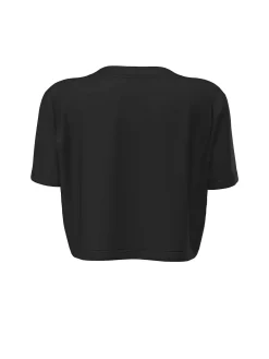 T-SHIRT DONNA - GUESS ATHLEISURE NERO - V6GI17 K2984