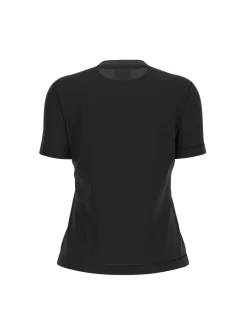 T-SHIRT DONNA - GUESS ATHLEISURE NERO - V6GI15 K2982