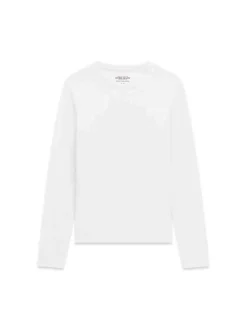 T-SHIRT DONNA - GUESS JEANS BIANCO - W4YI22 J1314