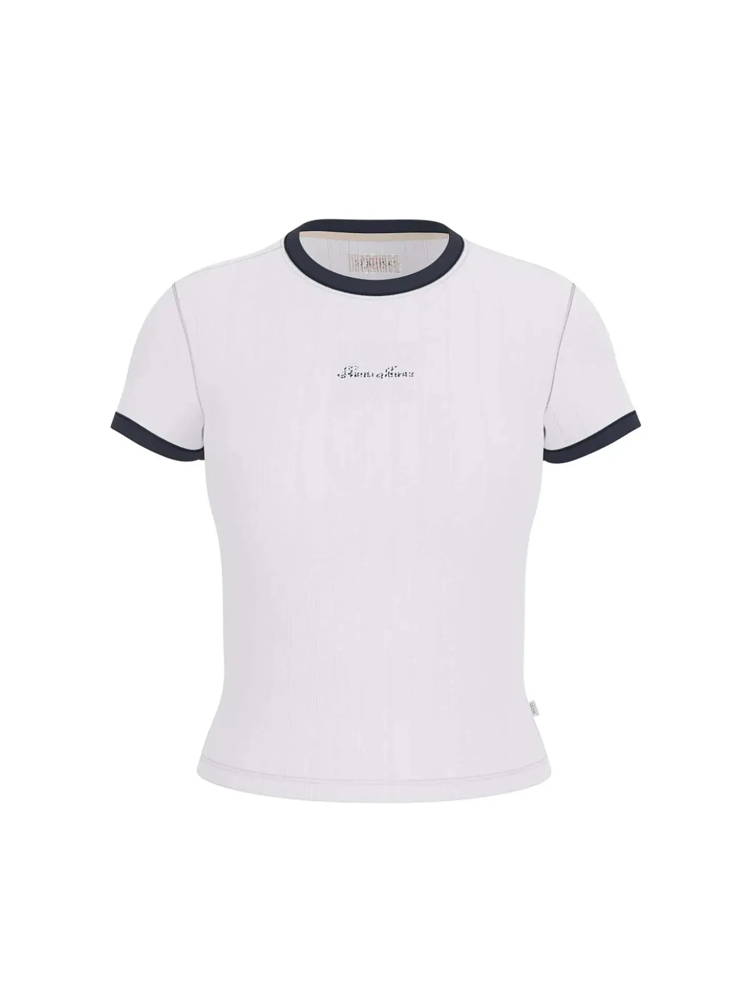 T-SHIRT DONNA - GUESS JEANS BIANCO - W6GPA9 KF641