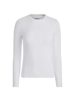 T-SHIRT DONNA - GUESS JEANS BIANCO - W4YI22 J1314
