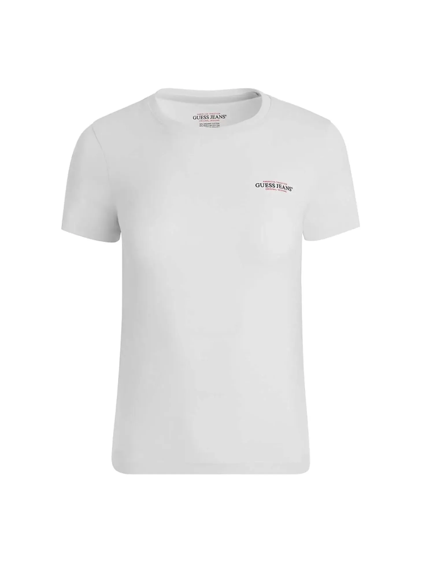 T-SHIRT DONNA - GUESS JEANS BIANCO - W4YI02 J1314