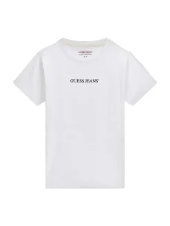 T-SHIRT DONNA - GUESS JEANS BIANCO - W4YI01 J1314