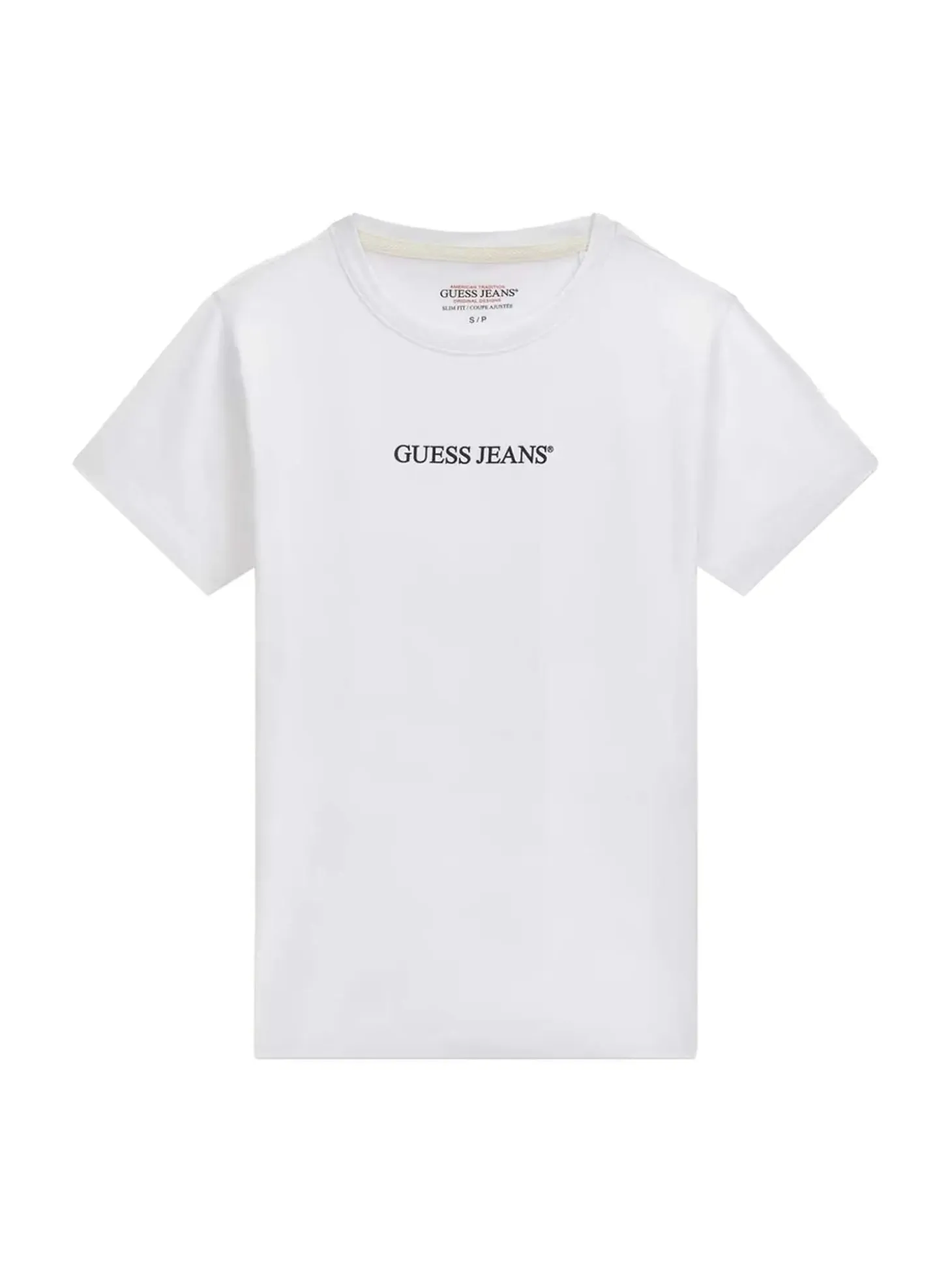 T-SHIRT DONNA - GUESS JEANS BIANCO - W4YI01 J1314